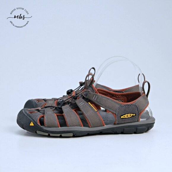 Keen‎ Clearwater Cnx Sandals Raven Tortoise Shell Brown Gray Men US 8, EU 40.5 main image 5